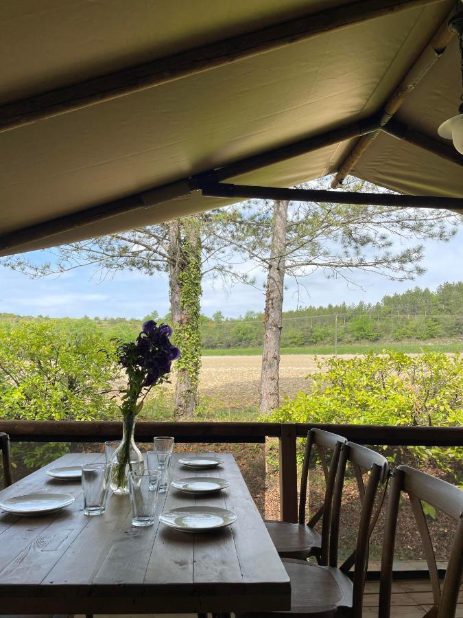Camping La Vaugelette - Drome Montclar-sur-Gervanne Exteriér fotografie