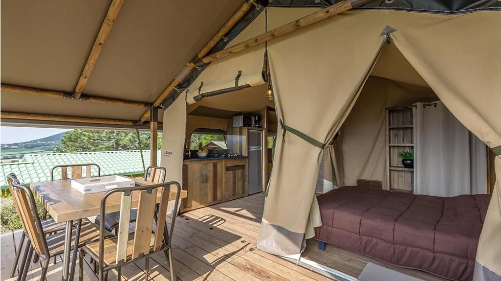 Camping La Vaugelette - Drome Montclar-sur-Gervanne Pokoj fotografie